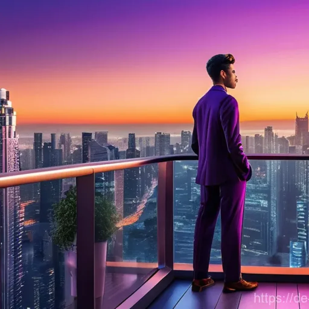 개념 맵 작성의 단계별 가이드 - **Prompt:** A vibrant, futuristic cityscape at sunset, viewed from a high-rise balcony. The city fea...