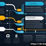 개념 맵에서 자주 발생하는 오류와 해결책 - A detailed, professional concept map illustration showing clear and precise connections between idea...